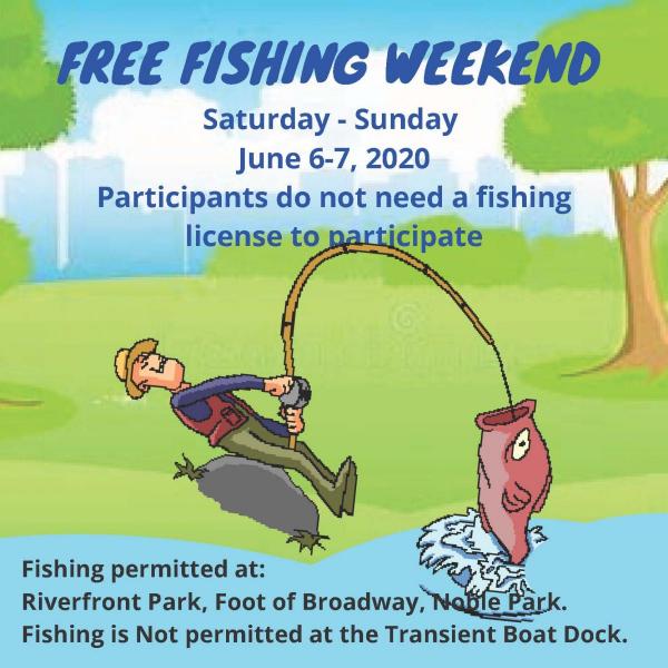 free fishing weekend